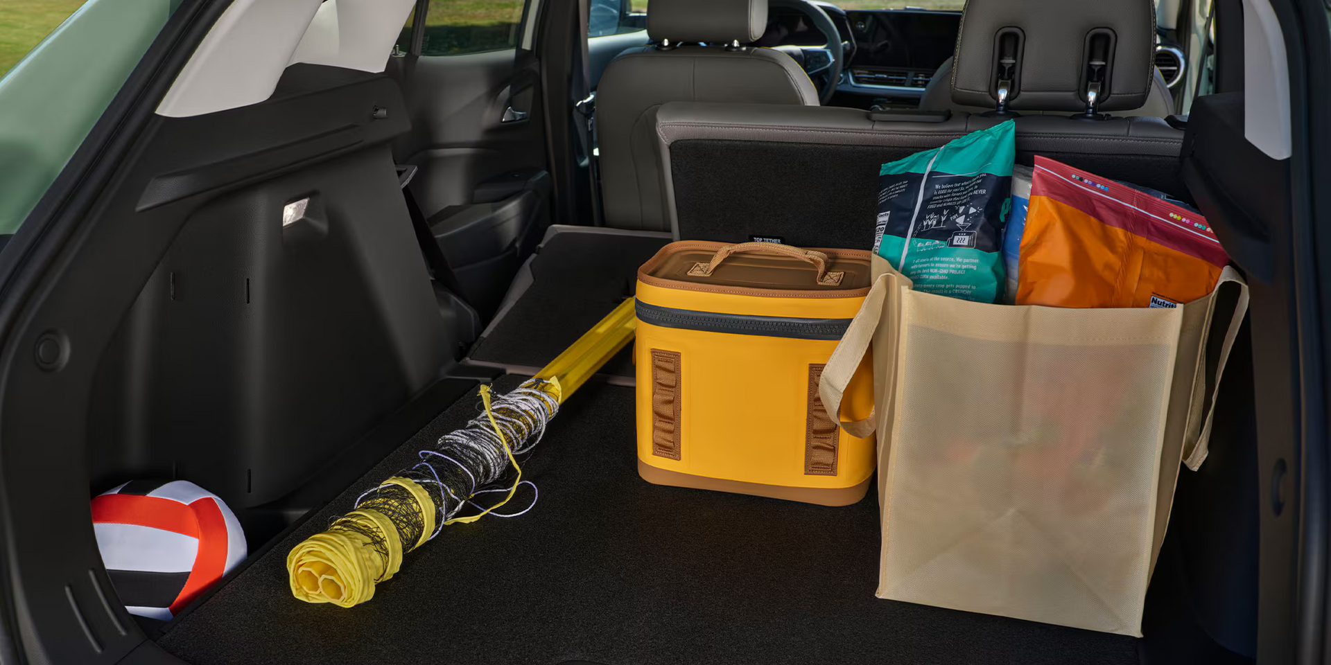 The cargo area of the 2026 Chevrolet Trax