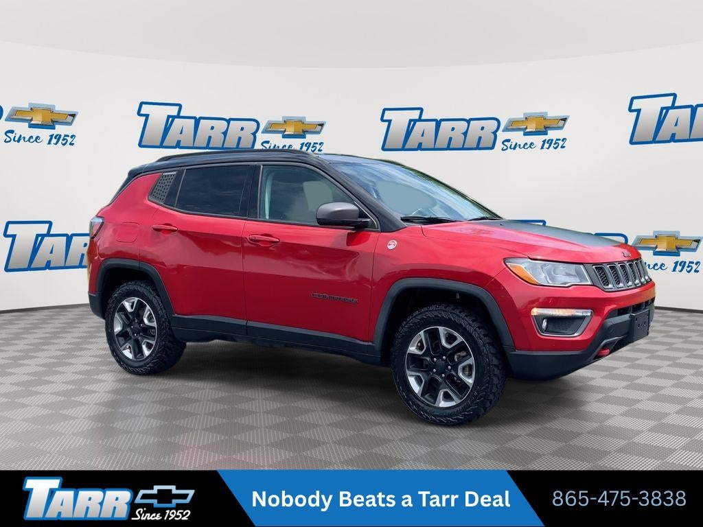 Used 2018 Jeep Compass Trailhawk with VIN 3C4NJDDB7JT451727 for sale in Jefferson City, TN