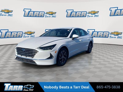 2023 Hyundai Sonata Hybrid Blue