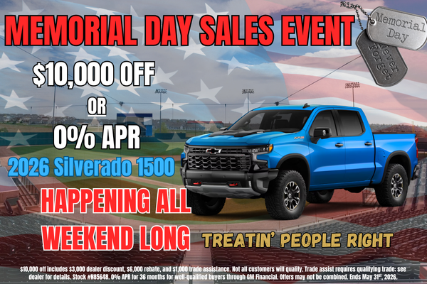 MEMORIAL DAY SALE