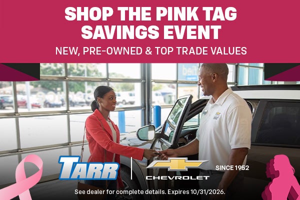 Pink Tag Savings Event